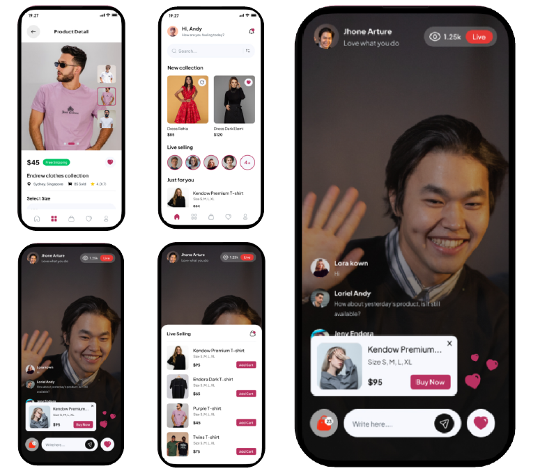 Den første live streaming markedsplads i Danmark